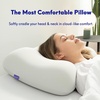 image:imageC CUSHION LAB Deep Sleep Pillow Patented Ergonomic Contour Design for Side amp Back Sleepers Orthopedic Cervical Shape Gently Cradles Head amp Provides Neck Support amp Shoulder Pain Relief  Calm Grey