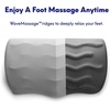 image:imageC CUSHION LAB Ergonomic Foot Rest for Under Desk  Patented Massage Ridge Design Memory Foam Foot Stool Pillow for Work Home Gaming Computer Office Chair  Footrest for Back amp Hip Pain ReliefGrey
