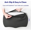 image:imageC CUSHION LAB Ergonomic Foot Rest for Under Desk  Patented Massage Ridge Design Memory Foam Foot Stool Pillow for Work Home Gaming Computer Office Chair  Footrest for Back amp Hip Pain ReliefBlack