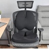 image:imageC CUSHION LAB Extra Dense Lumbar Pillow  Patented Ergonomic MultiRegion Firm Back Support for Lower Back Pain Relief  Lumbar Support Cushion with Strap for Office Chair Car Sofa  Wellness GreenBlack