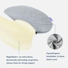 image:imageC CUSHION LAB Extra Dense Lumbar Pillow  Patented Ergonomic MultiRegion Firm Back Support for Lower Back Pain Relief  Lumbar Support Cushion with Strap for Office Chair Car Sofa  Wellness GreenWellness Green