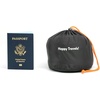 image:imageC CUSHION LAB Travel Pillow AwardWinning Patented Ergonomic Design for Chin amp Neck Support Memory Foam Neck Pillow Compact Airplane Pillow for Traveling Flight Car Cobalt Blue MediumDynamic Orange
