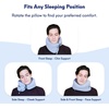 image:imageC CUSHION LAB Travel Pillow AwardWinning Patented Ergonomic Design for Chin amp Neck Support Memory Foam Neck Pillow Compact Airplane Pillow for Traveling Flight Car Cobalt Blue MediumAtlantic Blue