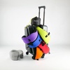 image:imageC CUSHION LAB Travel Pillow AwardWinning Patented Ergonomic Design for Chin amp Neck Support Memory Foam Neck Pillow Compact Airplane Pillow for Traveling Flight Car Cobalt Blue MediumBlack