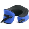 image:imageC CUSHION LAB Travel Pillow AwardWinning Patented Ergonomic Design for Chin amp Neck Support Memory Foam Neck Pillow Compact Airplane Pillow for Traveling Flight Car Cobalt Blue MediumCobalt Blue