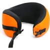 image:imageC CUSHION LAB Travel Pillow AwardWinning Patented Ergonomic Design for Chin amp Neck Support Memory Foam Neck Pillow Compact Airplane Pillow for Traveling Flight Car Cobalt Blue MediumDynamic Orange