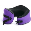 image:imageC CUSHION LAB Travel Pillow AwardWinning Patented Ergonomic Design for Chin amp Neck Support Memory Foam Neck Pillow Compact Airplane Pillow for Traveling Flight Car Cobalt Blue MediumRoyal Purple