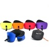 image:imageC CUSHION LAB Travel Pillow AwardWinning Patented Ergonomic Design for Chin amp Neck Support Memory Foam Neck Pillow Compact Airplane Pillow for Traveling Flight Car Cobalt Blue MediumCobalt Blue