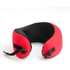image:imageC CUSHION LAB Travel Pillow AwardWinning Patented Ergonomic Design for Chin amp Neck Support Memory Foam Neck Pillow Compact Airplane Pillow for Traveling Flight Car Cobalt Blue MediumBold Red