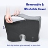 image:imageCushion Lab Patented Pressure Relief Seat Cushion for Long Sitting Hours on Office amp Home Chair  ExtraDense Memory Foam for Soft Support Car Pad for Hip Tailbone Coccyx Sciatica  BlackWellness Green