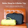 image:imageCushion Lab Travel Deep Sleep Pillow  Compact Memory Foam Neck Pillow for Sleeping Portable Pillow for Hotels Camping Side amp Back Sleepers OntheGo  BlackSpark