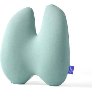 image:imageC CUSHION LAB Extra Dense Lumbar Pillow  Patented Ergonomic MultiRegion Firm Back Support for Lower Back Pain Relief  Lumbar Support Cushion with Strap for Office Chair Car Sofa  Wellness GreenWellness Green
