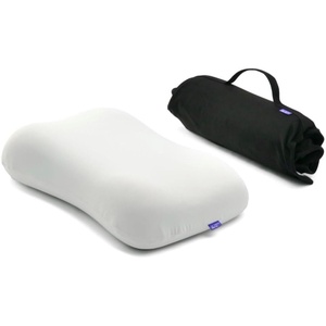 image:imageCushion Lab Travel Deep Sleep Pillow  Compact Memory Foam Neck Pillow for Sleeping Portable Pillow for Hotels Camping Side amp Back Sleepers OntheGo  BlackBlack